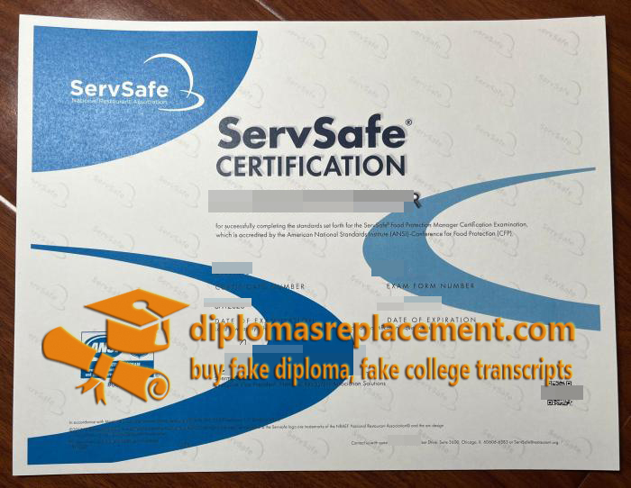 ServSafe Certification
