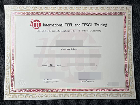 TEFL TESOL Certificate replacement