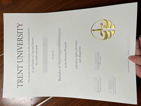 Trent University diploma replacement