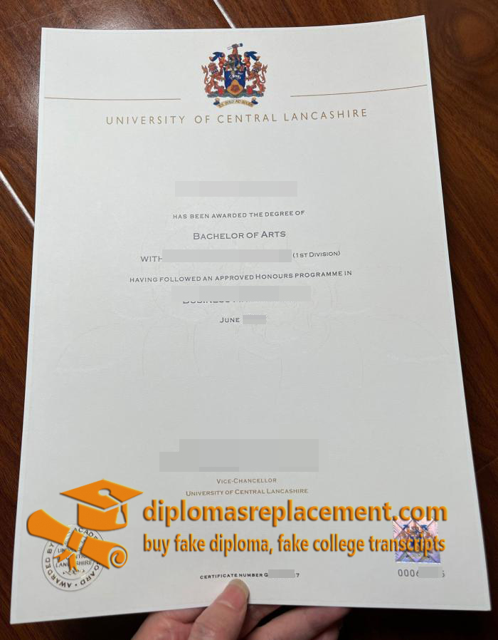 UCLan diploma