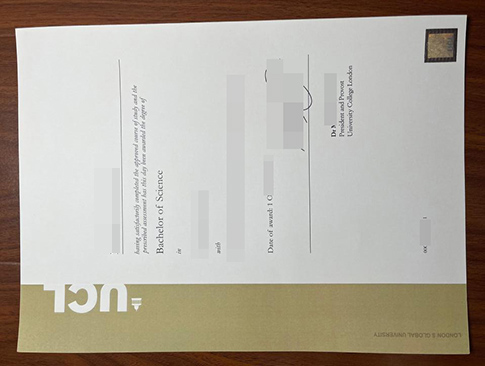 University College London diploma replacement