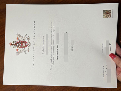 University of Bradford degree replacement
