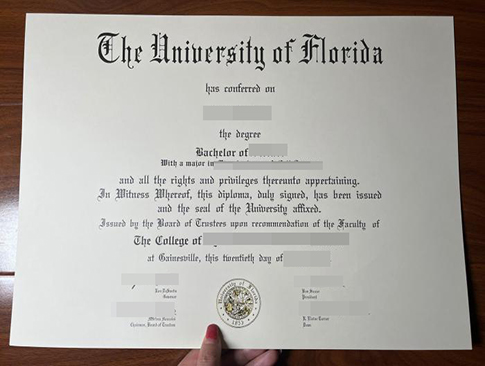 University of Florida diploma replacement