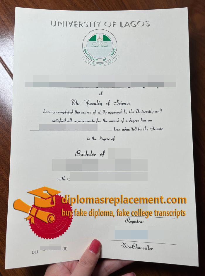 University of Lagos diploma