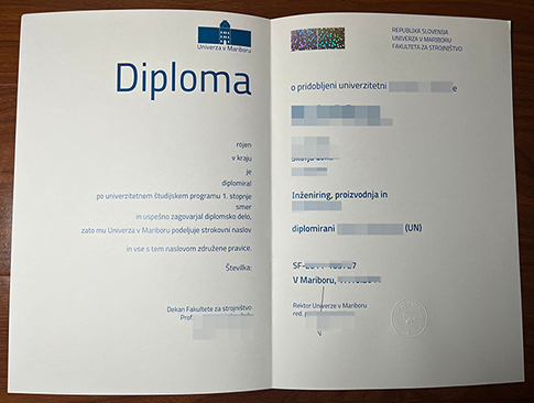 Univerza v Mariboru diploma replacement