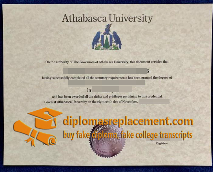 Athabasca University diploma