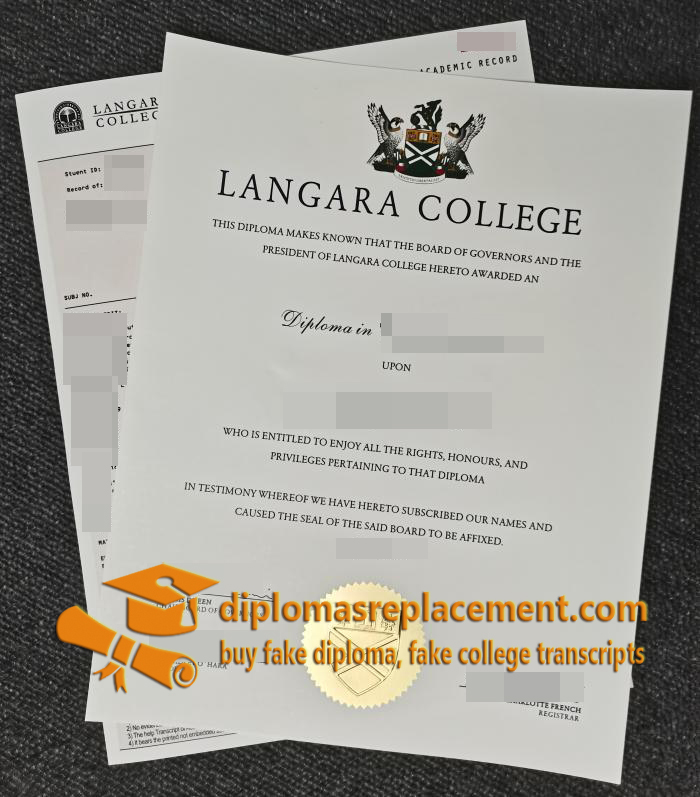 Langara College diploma