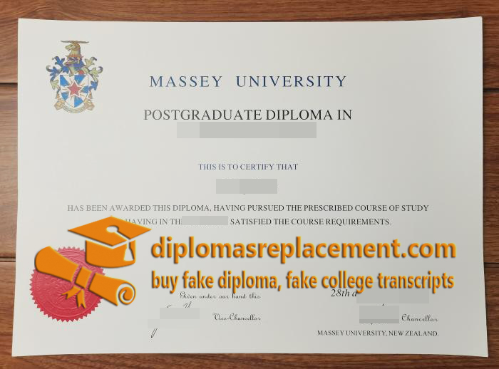 Massey University diploma