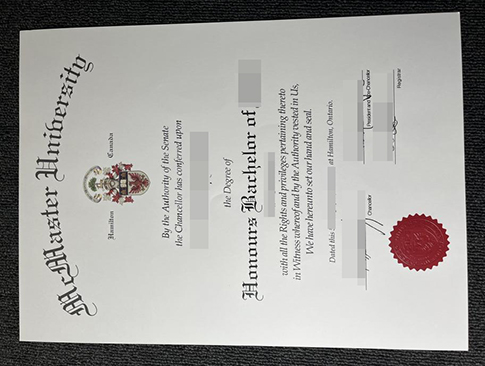 McMaster University diploma replacement