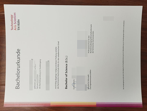 Technische Hochschule Köln Urkunde replacement