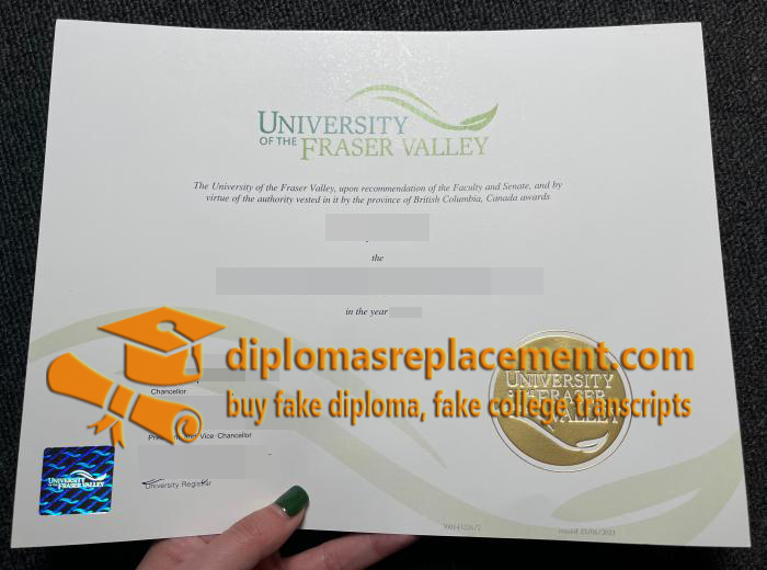 UFV diploma