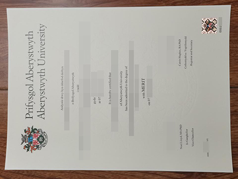 Aberystwyth University diploma replacement