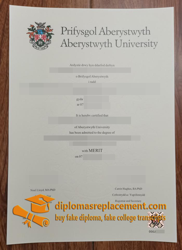 Aberystwyth University diploma