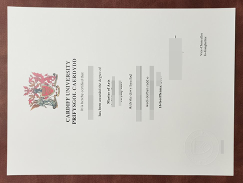 Cardiff University diploma replacement