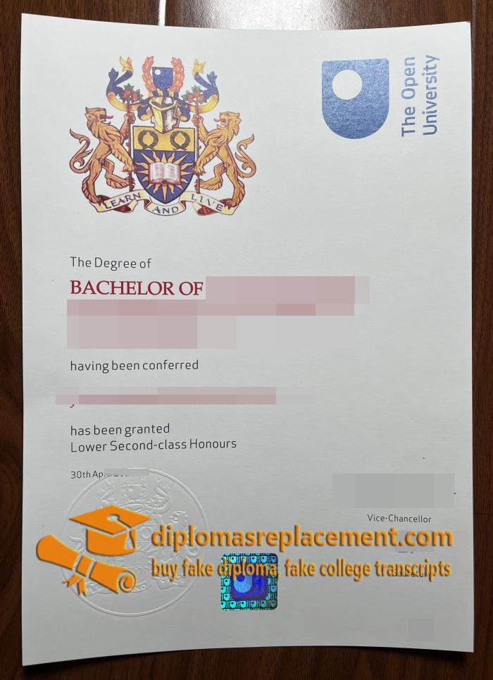 Open University diploma