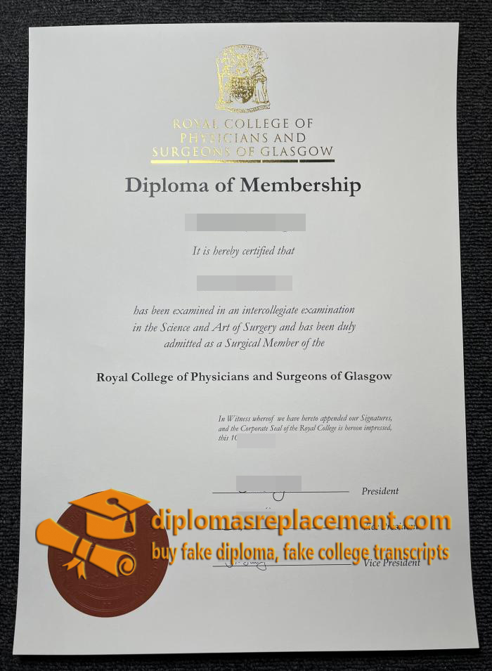 RCPSG diploma