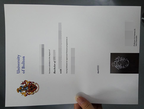 University of Bolton diploma replacement