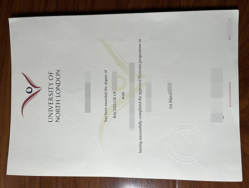 University of North London diploma replacement