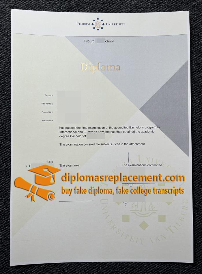 diploma uitreiking Tilburg University