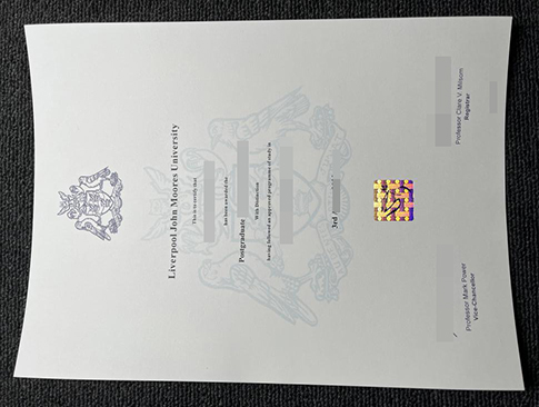 LJMU diploma replacement