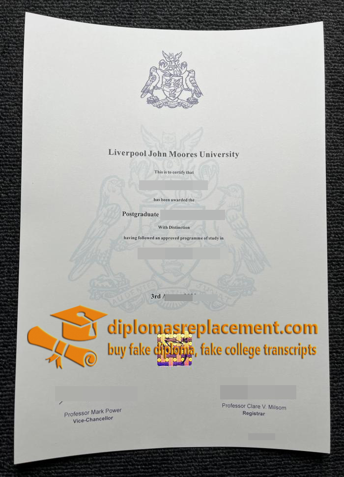 LJMU diploma