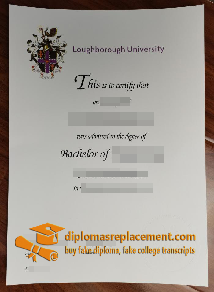 Loughborough University diploma