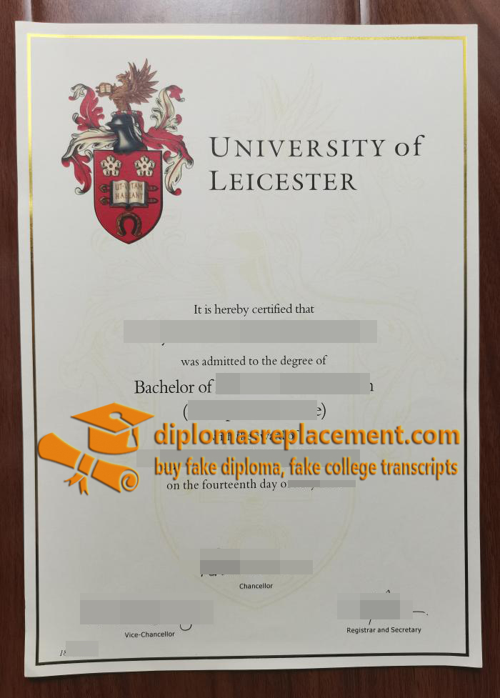 University of Leicester diploma