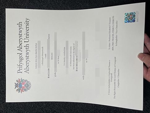 Aberystwyth University diploma replacement