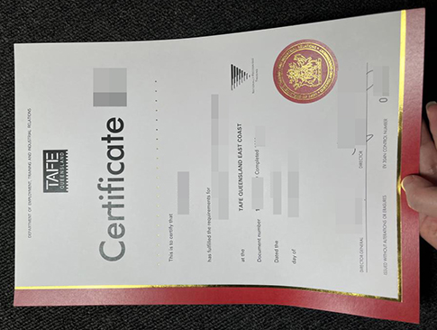 TAFE QUEENSLAND Certificate-1