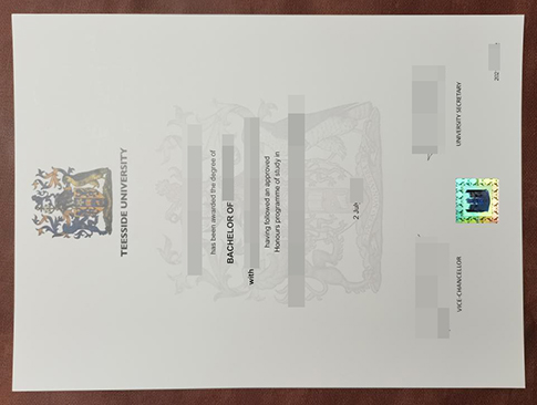 Teesside University degree replacement