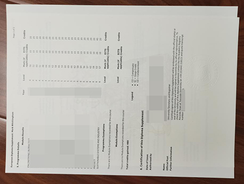 Teesside University diploma supplement replacement
