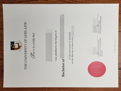 University of Adelaide diploma-1