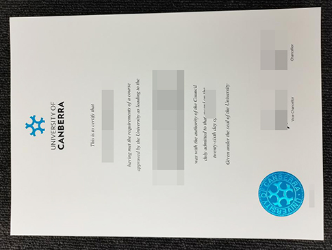 University of Canberra diploma replacement