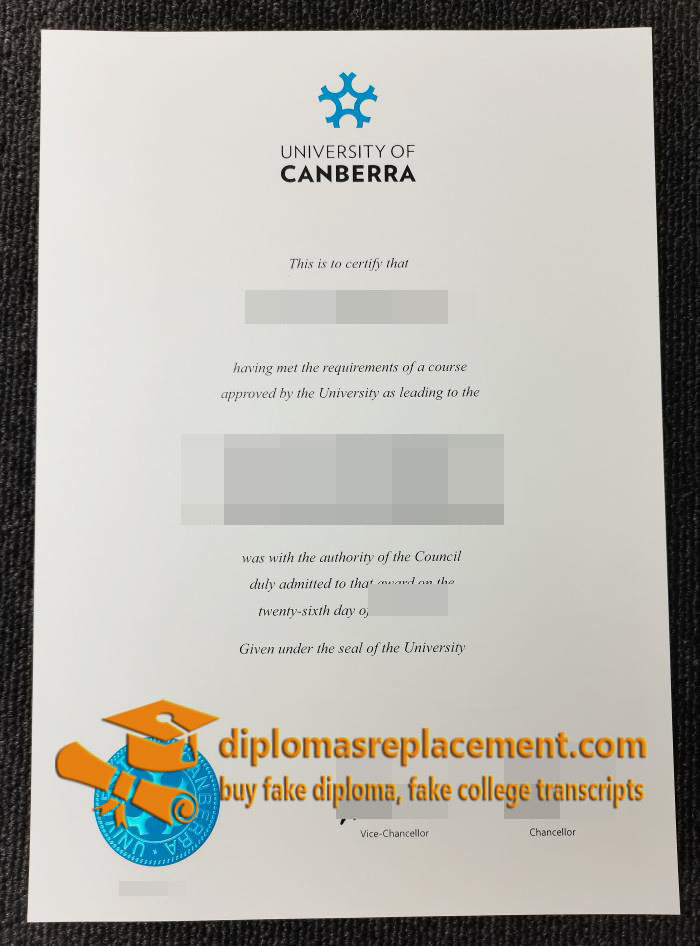 University of Canberra diploma