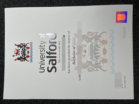 University of Salford diploma replacement