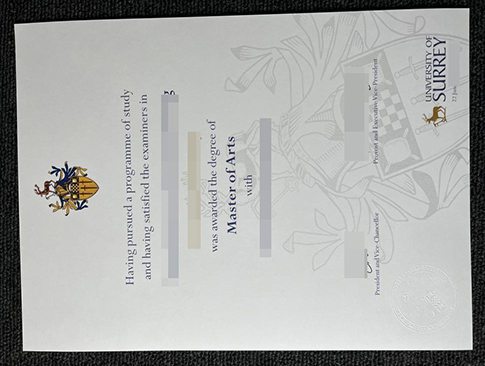 University of Surrey diploma replacement