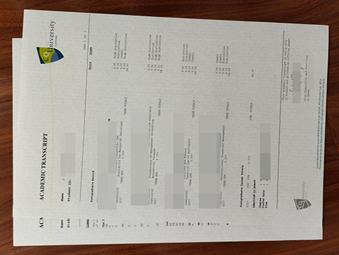 CQU transcript-1