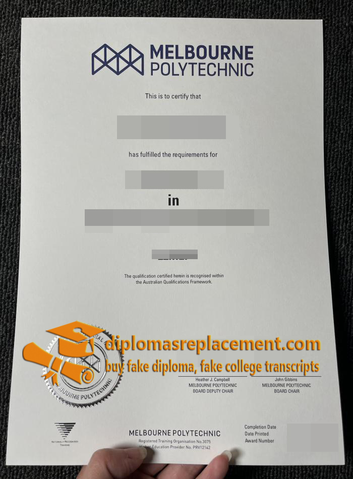 Melbourne Polytechnic degree