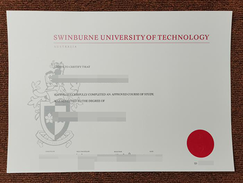 Swinburne University of Technology degree-1