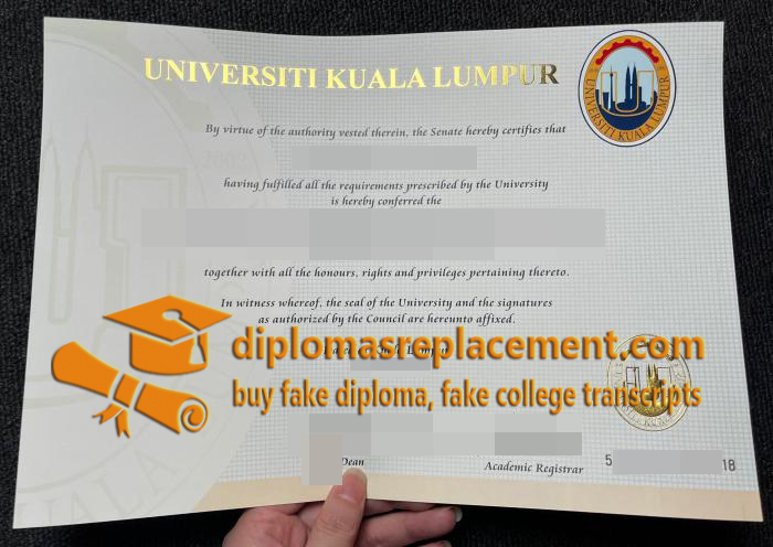 UniKL diploma