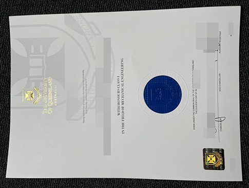 University of Queensland diploma-1