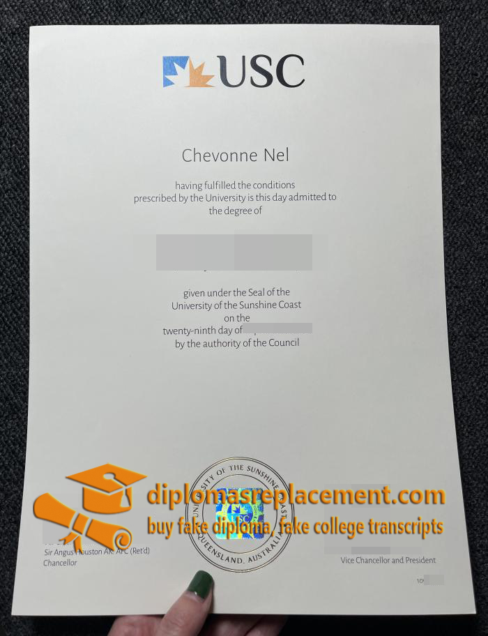 University of The Sunshine Coast diploma