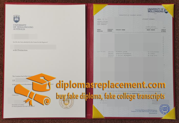 University of Wollongong diploma