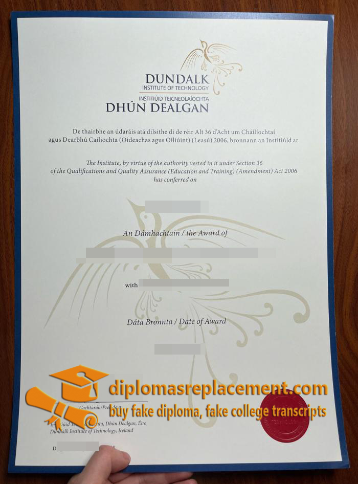 Dundalk Institute of Technology diploma