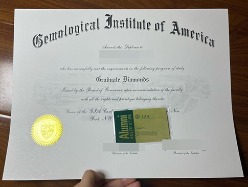 Gemological Institute of America diploma-1