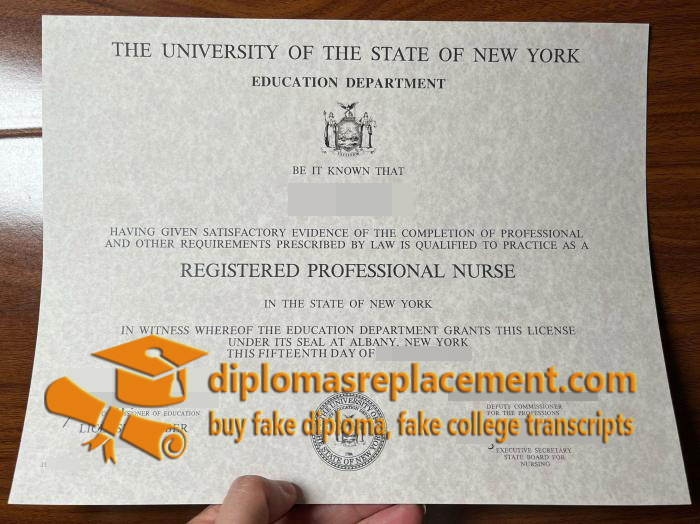 Registered Professional Nurse Certificate