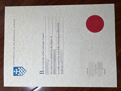 University of Technology Sydney degree replacement
