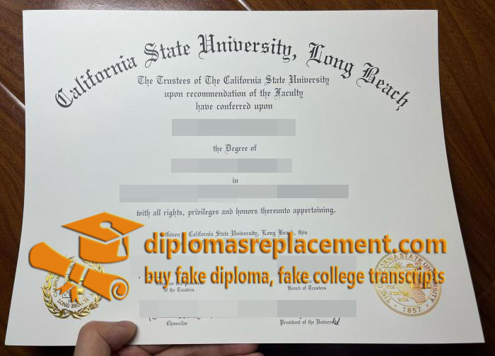 CSULB diploma