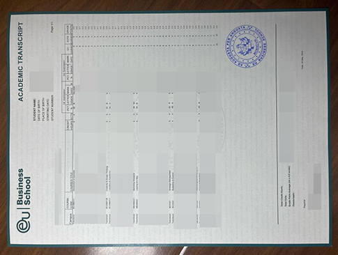 EU Business School transcript replacement