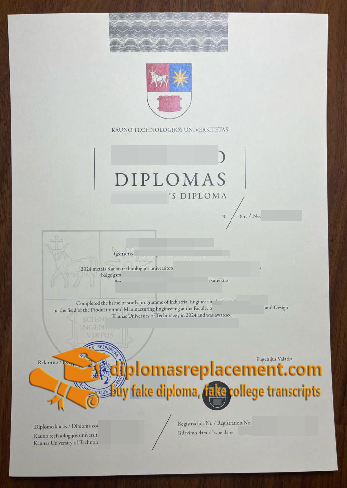 KTU diploma